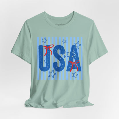USA Stars Graphic Tee