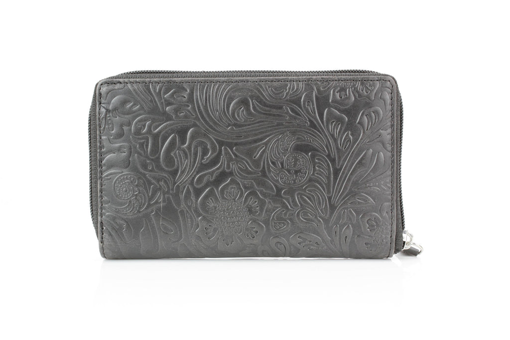 Wildflower Trails Zip-Around Wallet