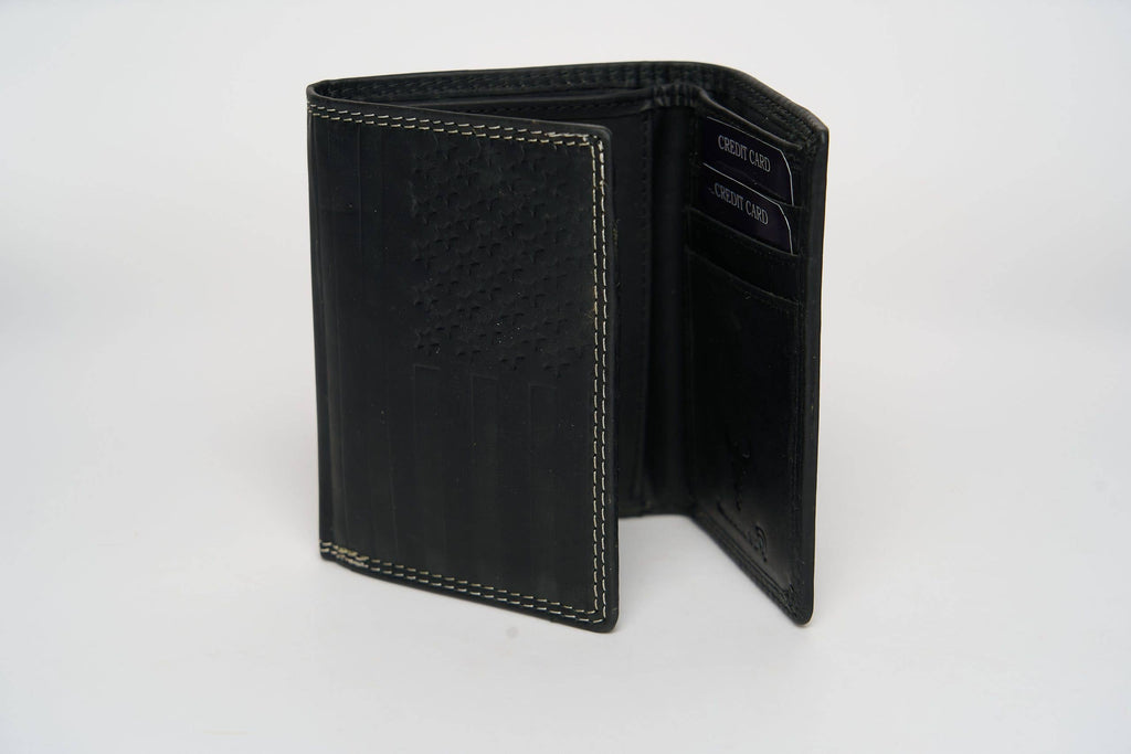 Stars & Stripes RFID Leather Wallet