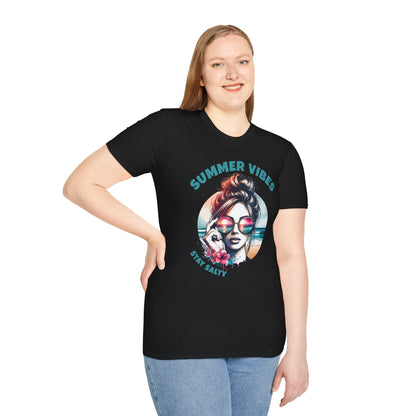 Stay Salty Summer Vibes Graphic Tee