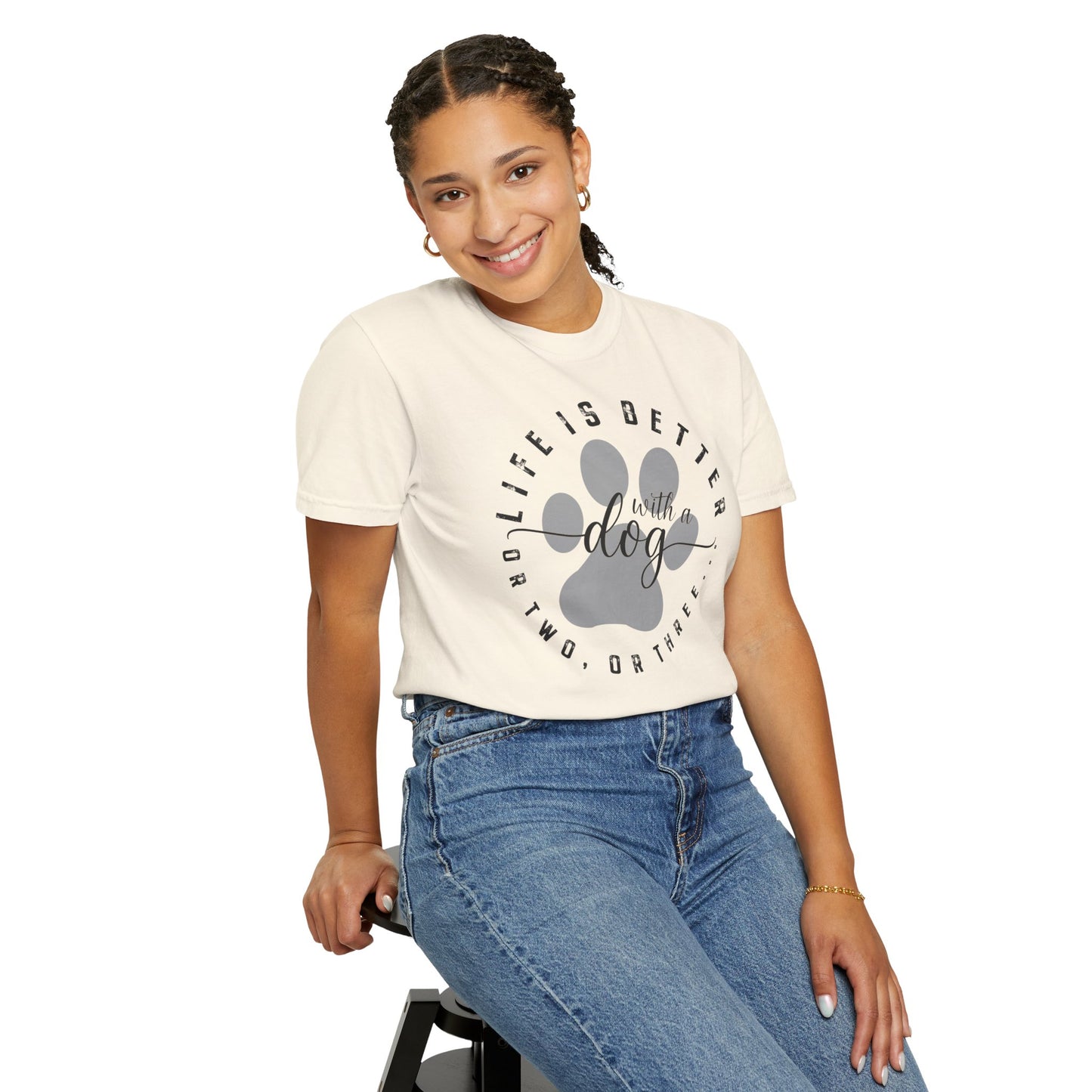Better With a Dog Graphic Tee