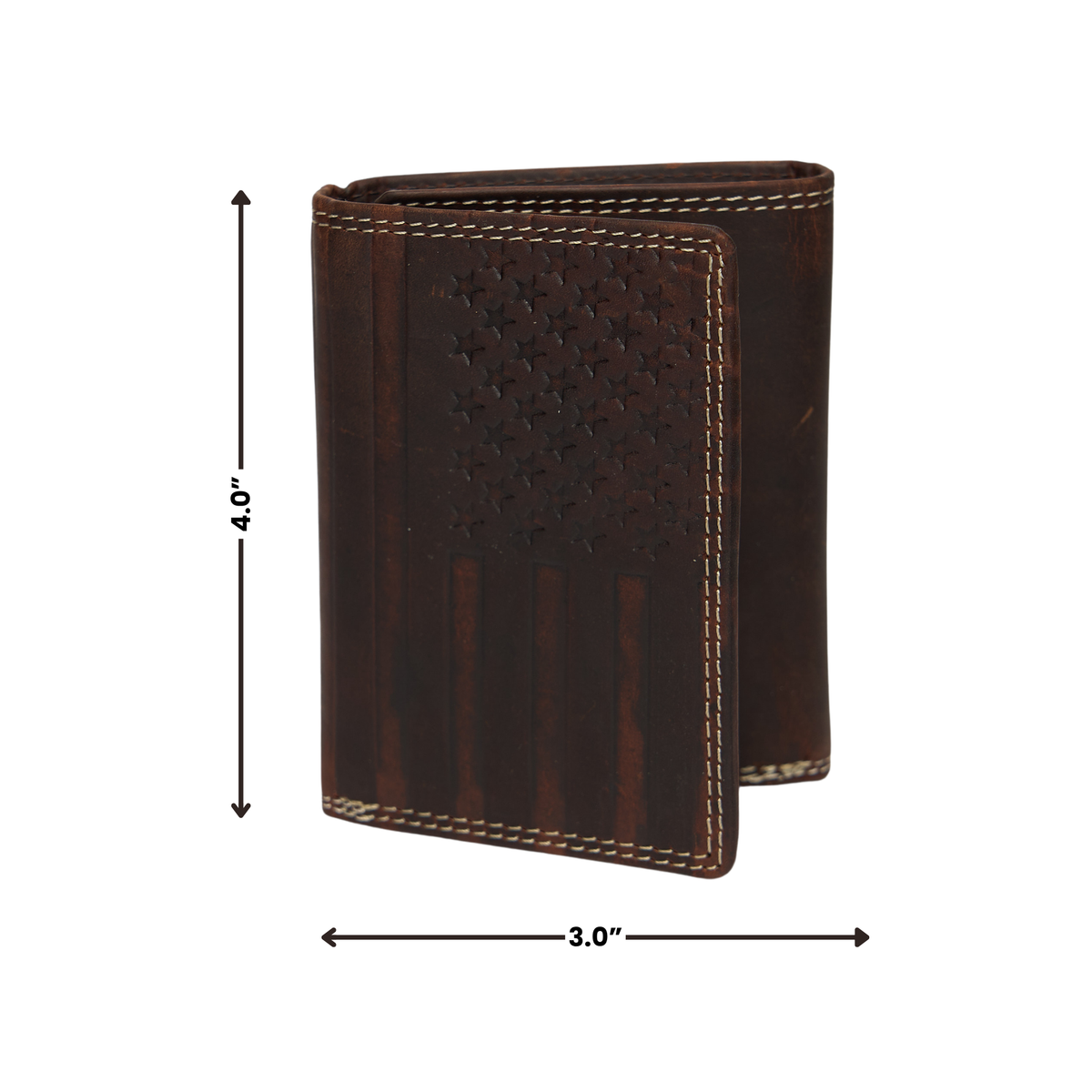 Stars & Stripes RFID Leather Wallet