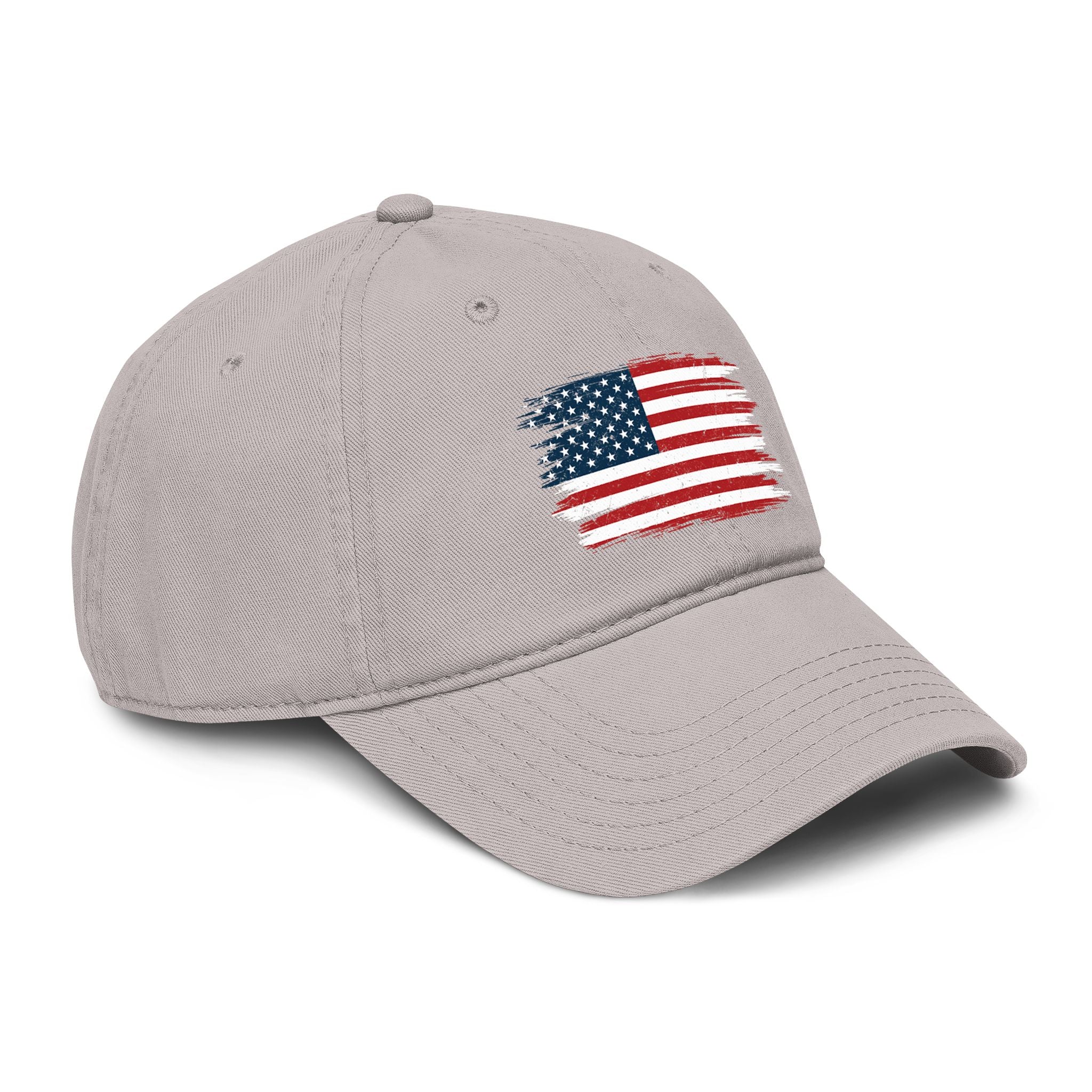 American Flag Vintage Wash Cap