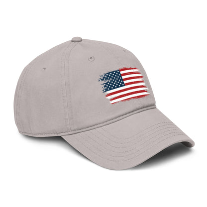 American Flag Vintage Wash Cap