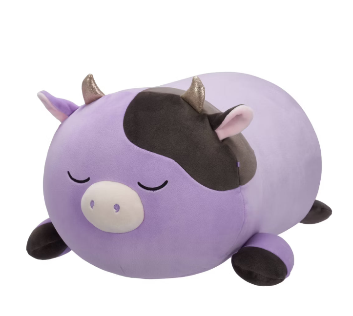 Squishmallows Sleepamallows Alexie Cow Plush