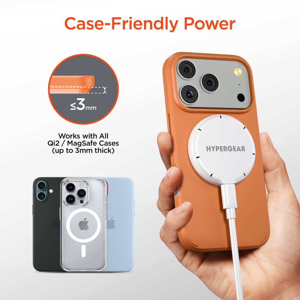 Snap & Charge 15W Magnetic Wireless Charger