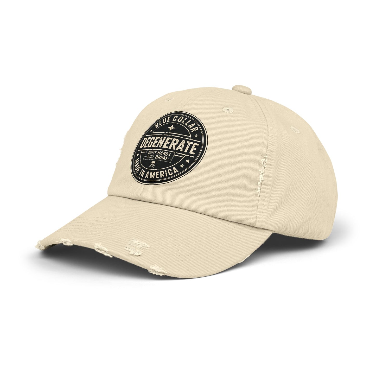Distressed Degenerate Baseball Cap