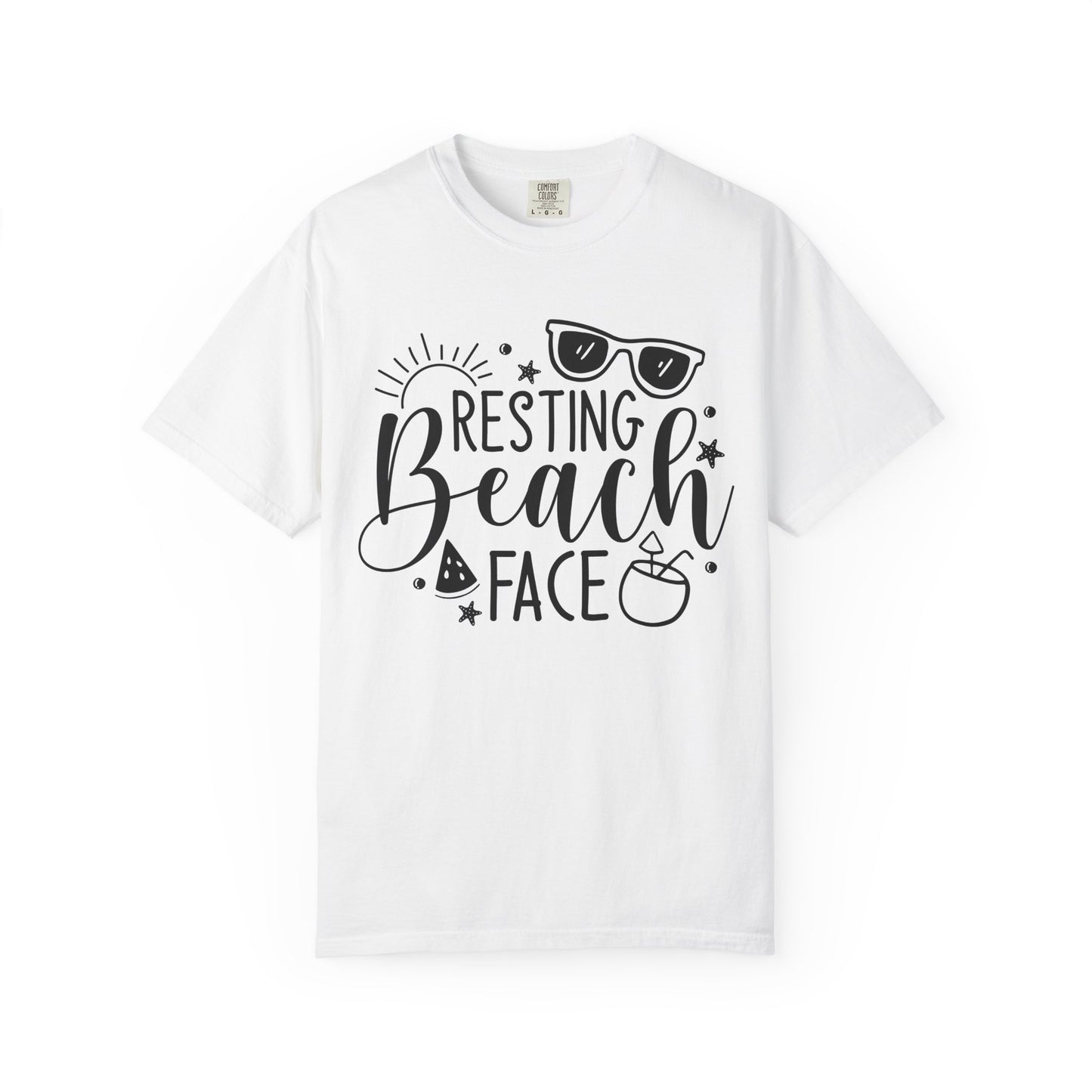Resting Beach Face Tee