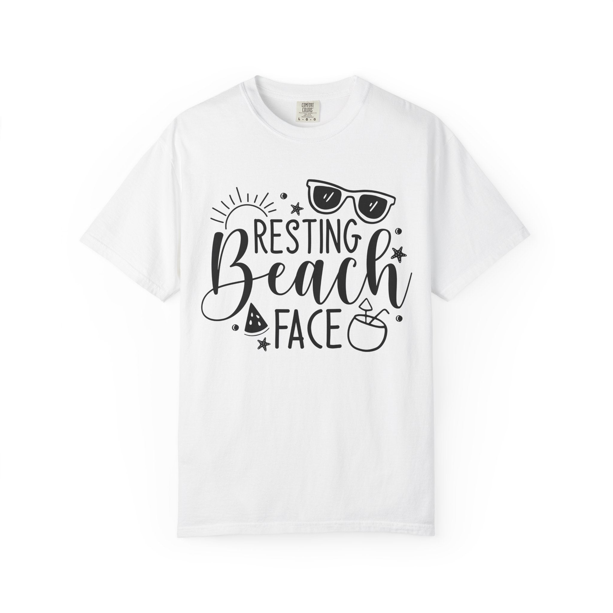Resting Beach Face Tee