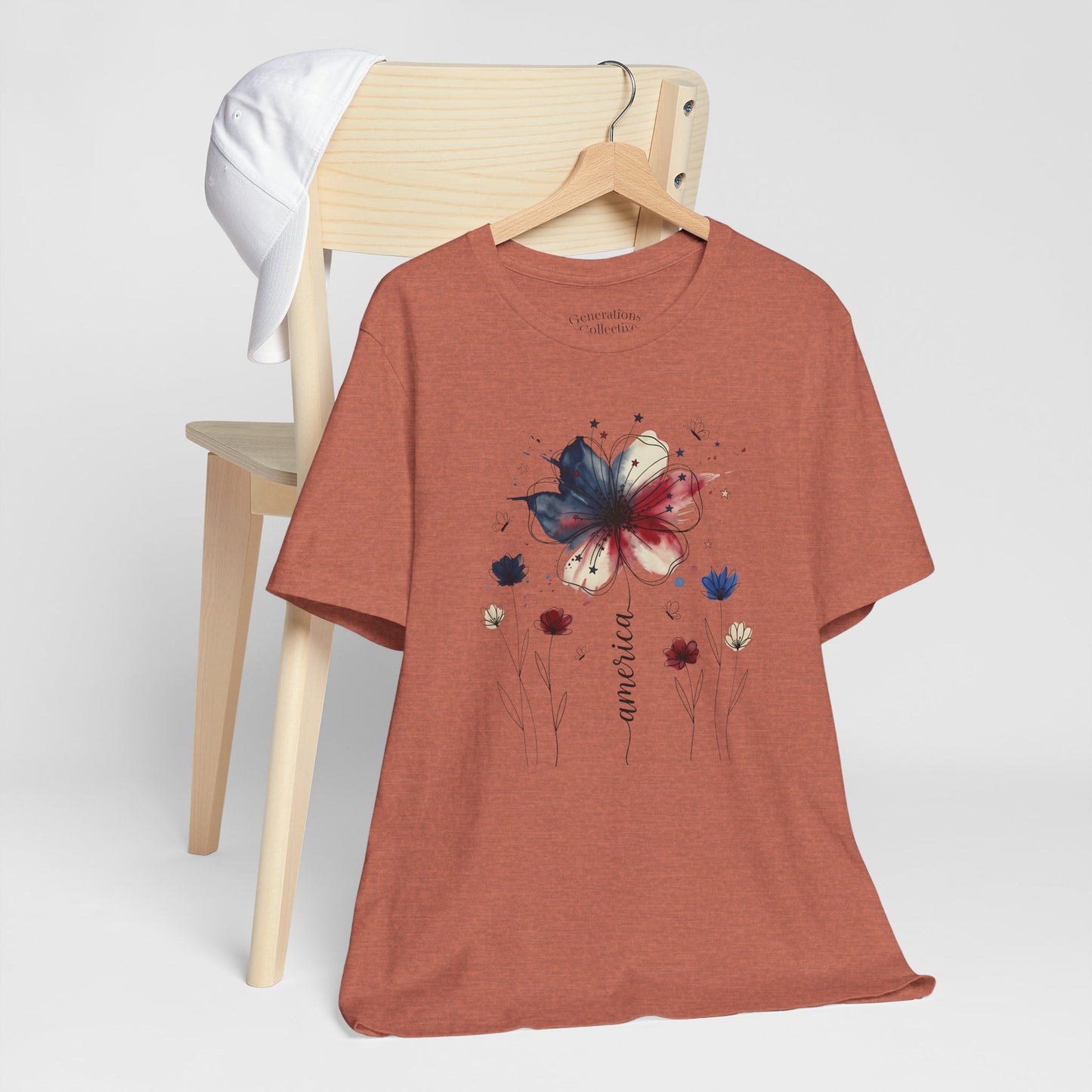 America Bloom Graphic Tee