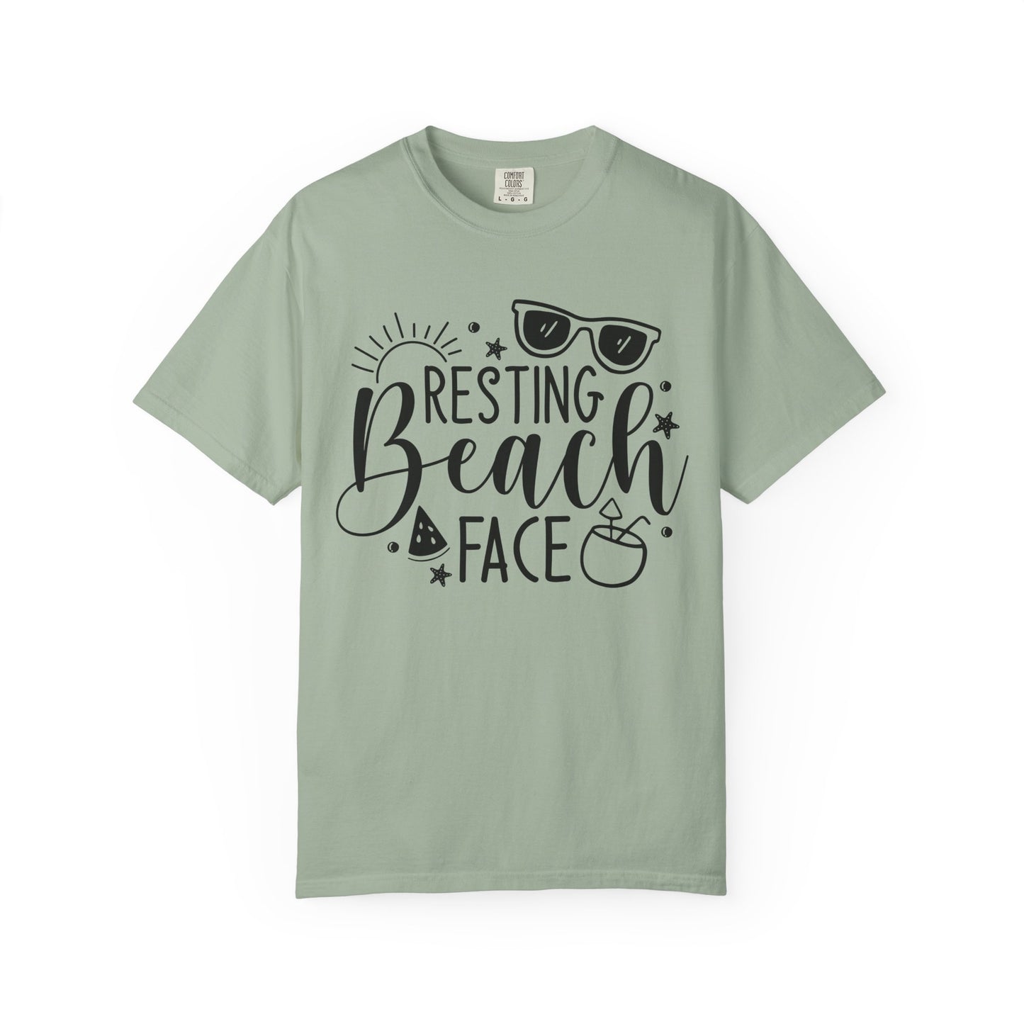 Resting Beach Face Tee