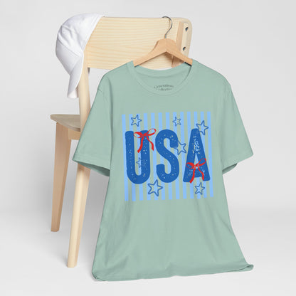 USA Stars Graphic Tee