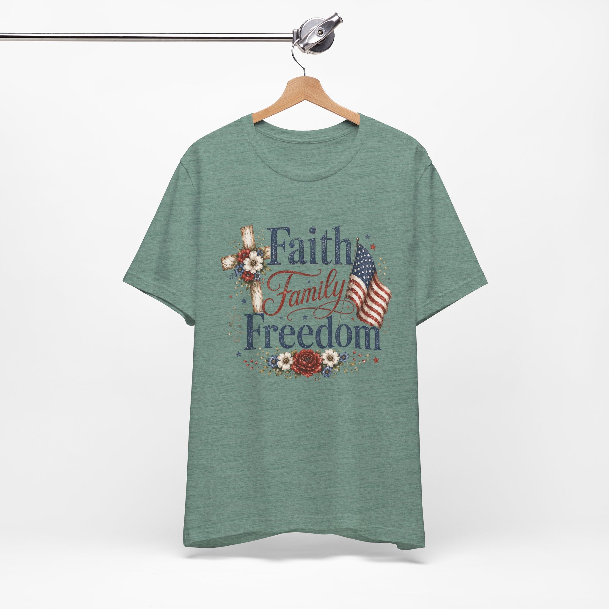 Faith Family Freedom Graphic Tee