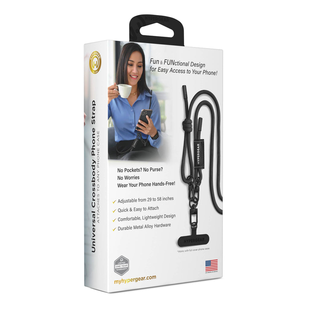 Linked Up Braided Crossbody Phone Strap