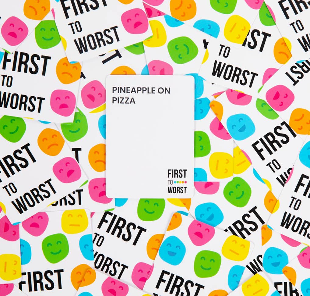 First to Worst Family Party Game