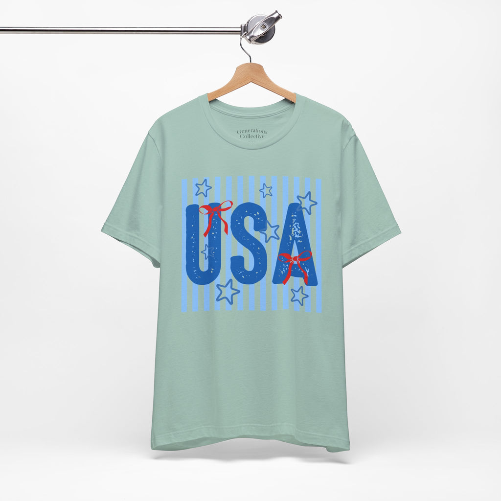 USA Stars Graphic Tee