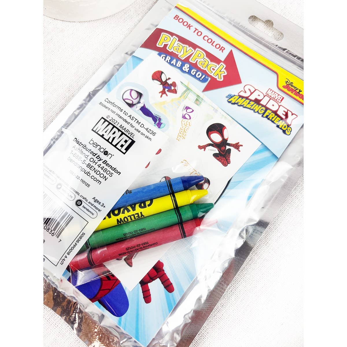 Spidey Color & Go Activity Pack