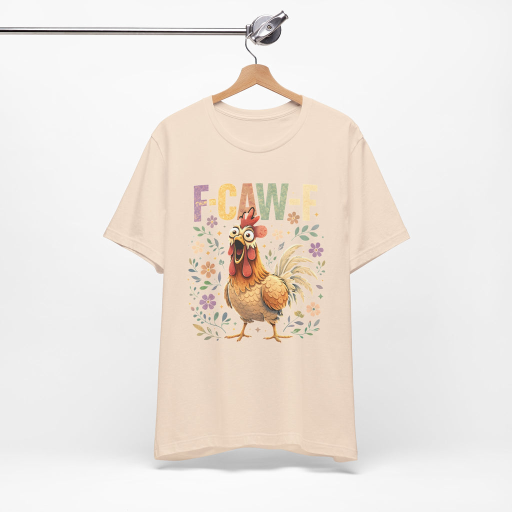 Rooster Floral F-CAW-F Graphic Tee