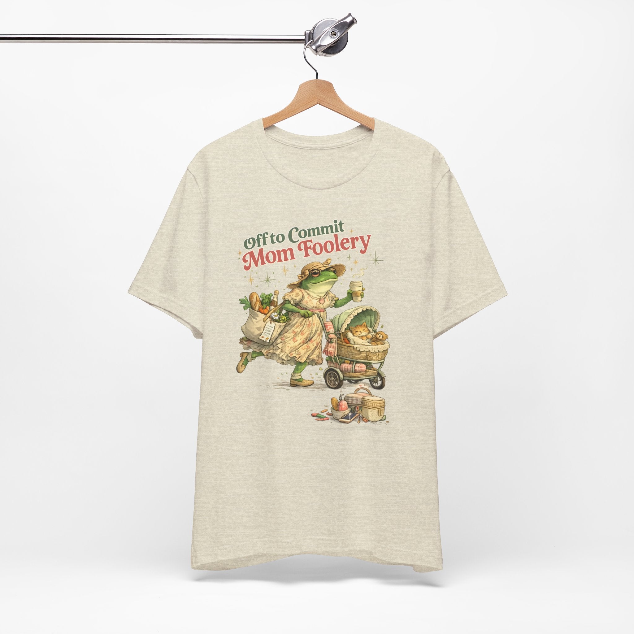 Off to Commit Mom Foolery Tee