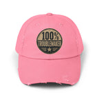 100% Troublemaker Distressed Cap