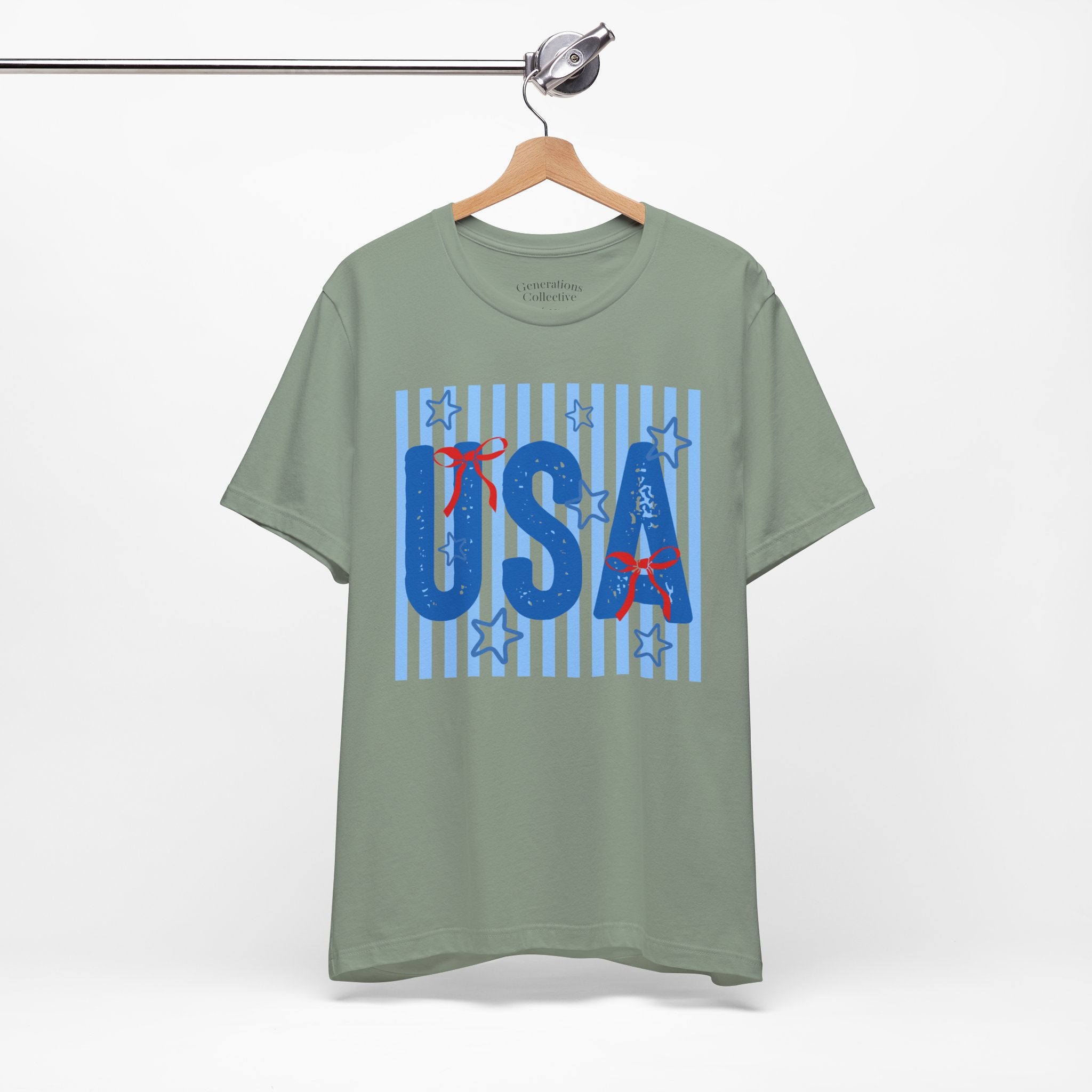 USA Stars Graphic Tee