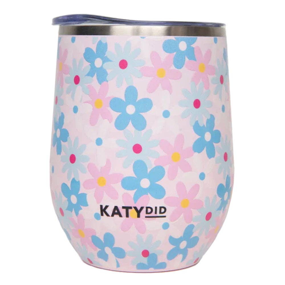 Daisy Days Wine Tumbler