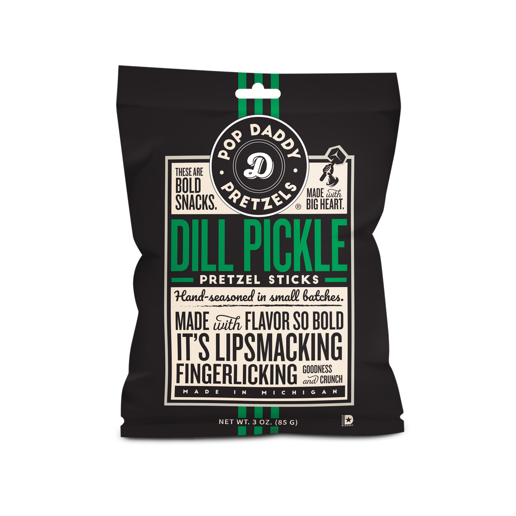 Dill Pickle Pretzel Sticks