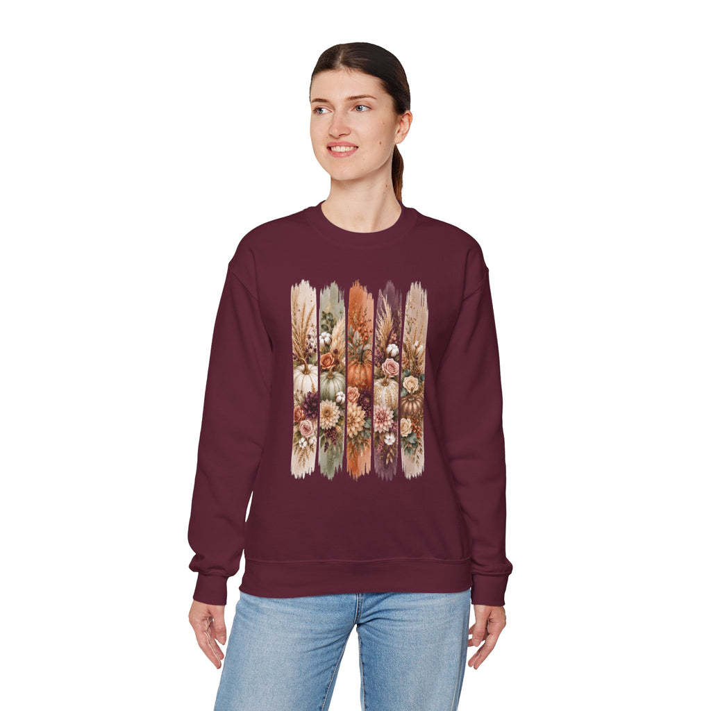 Autumn Harvest Brushstroke Sweatshirt