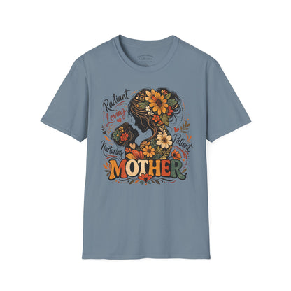 Mother Child Floral Vintage Graphic Tee