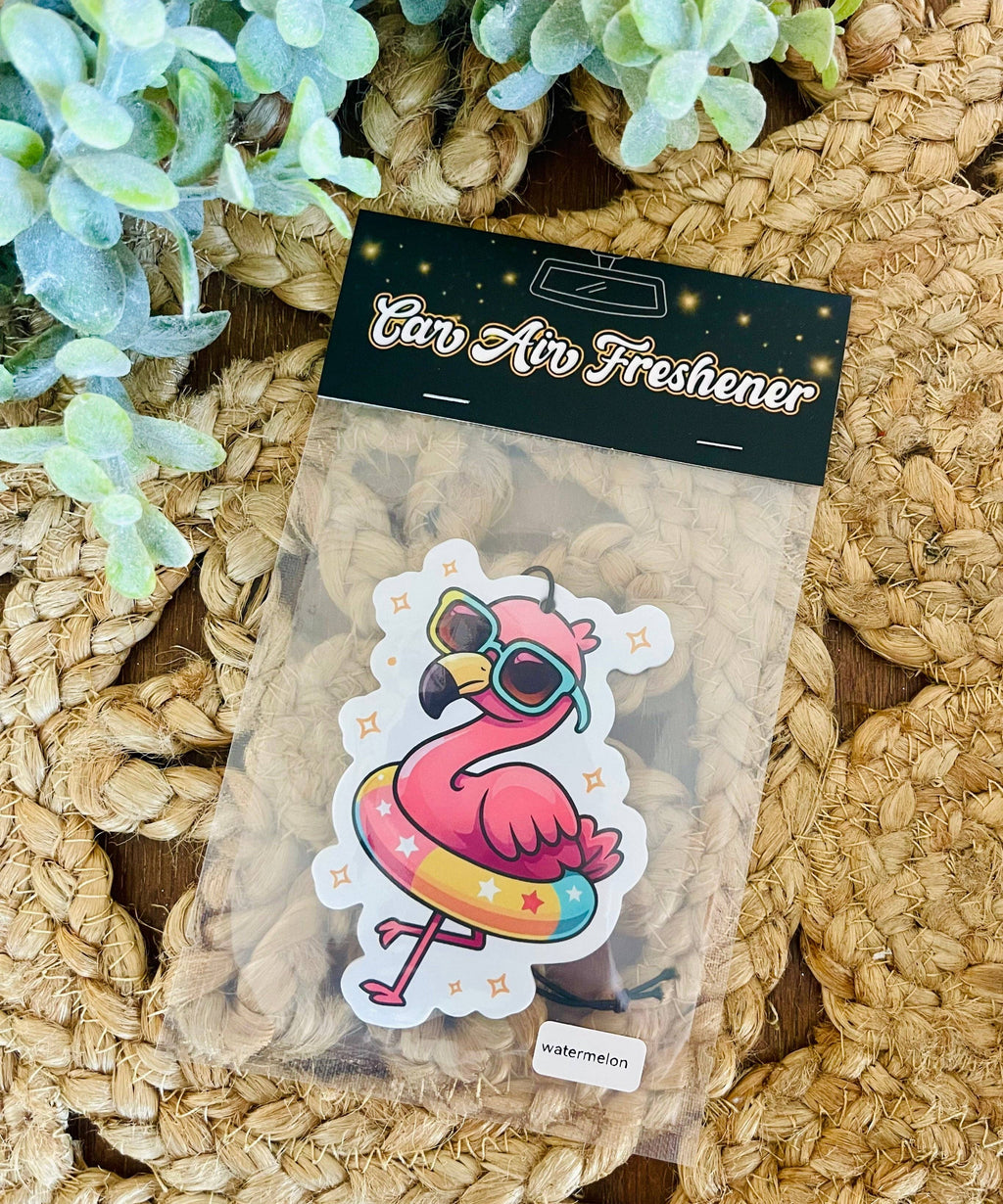 Flamingo Car Air Freshener