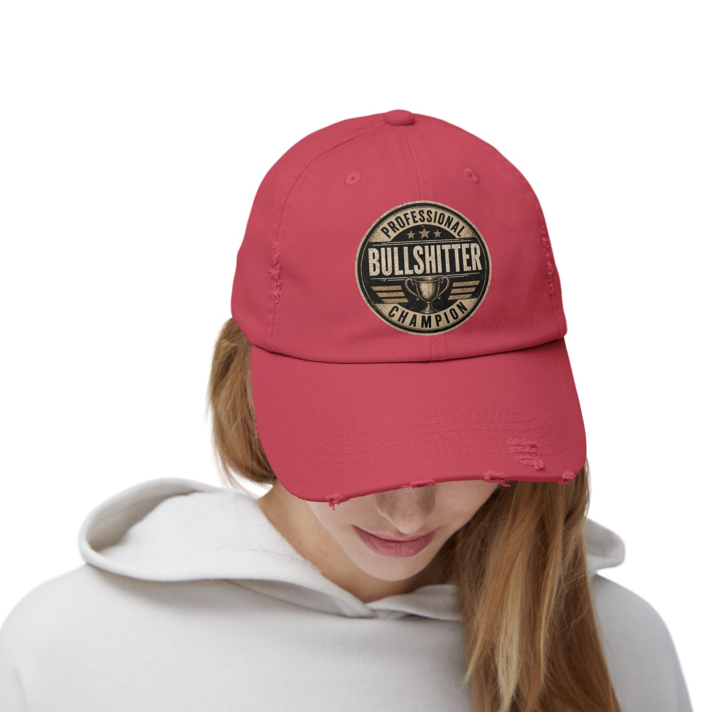 Bullshitter Champion Distressed Cap