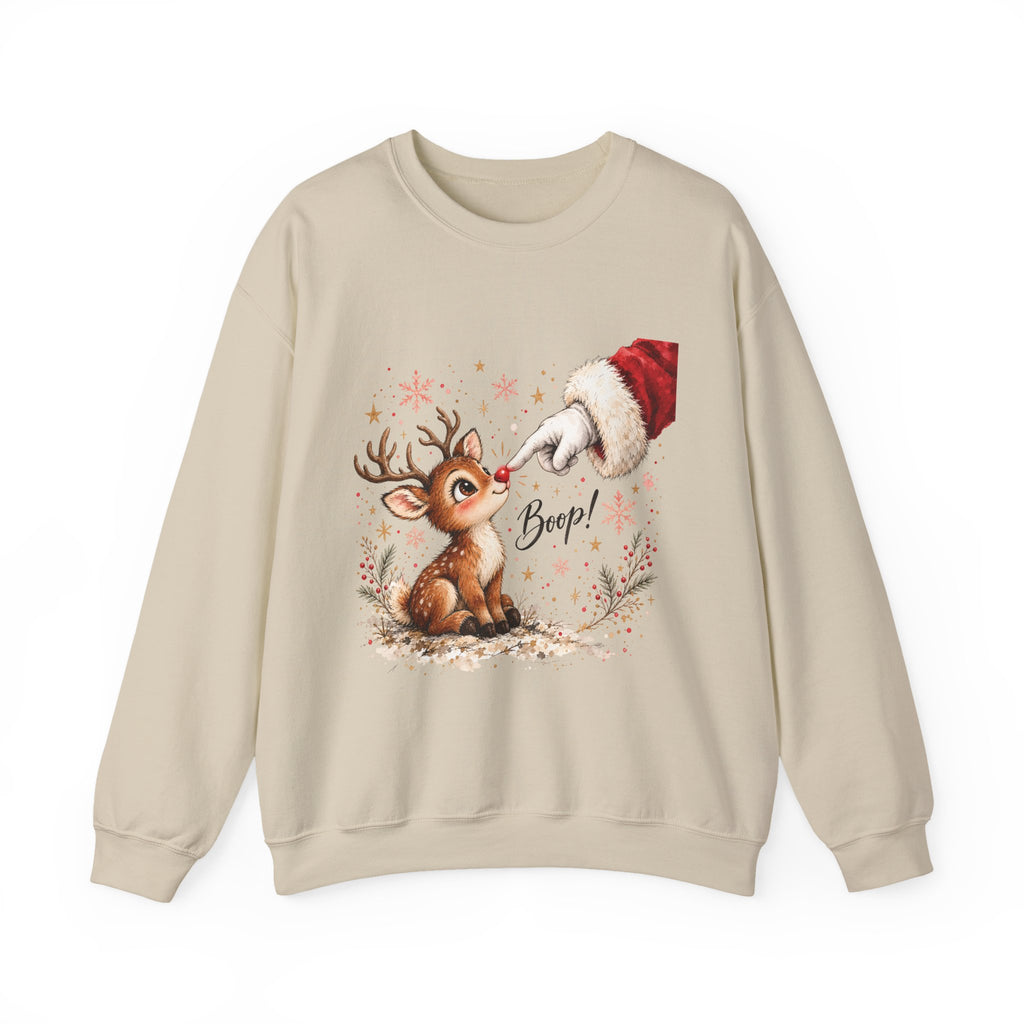 Santa’s Reindeer Boop Sweatshirt