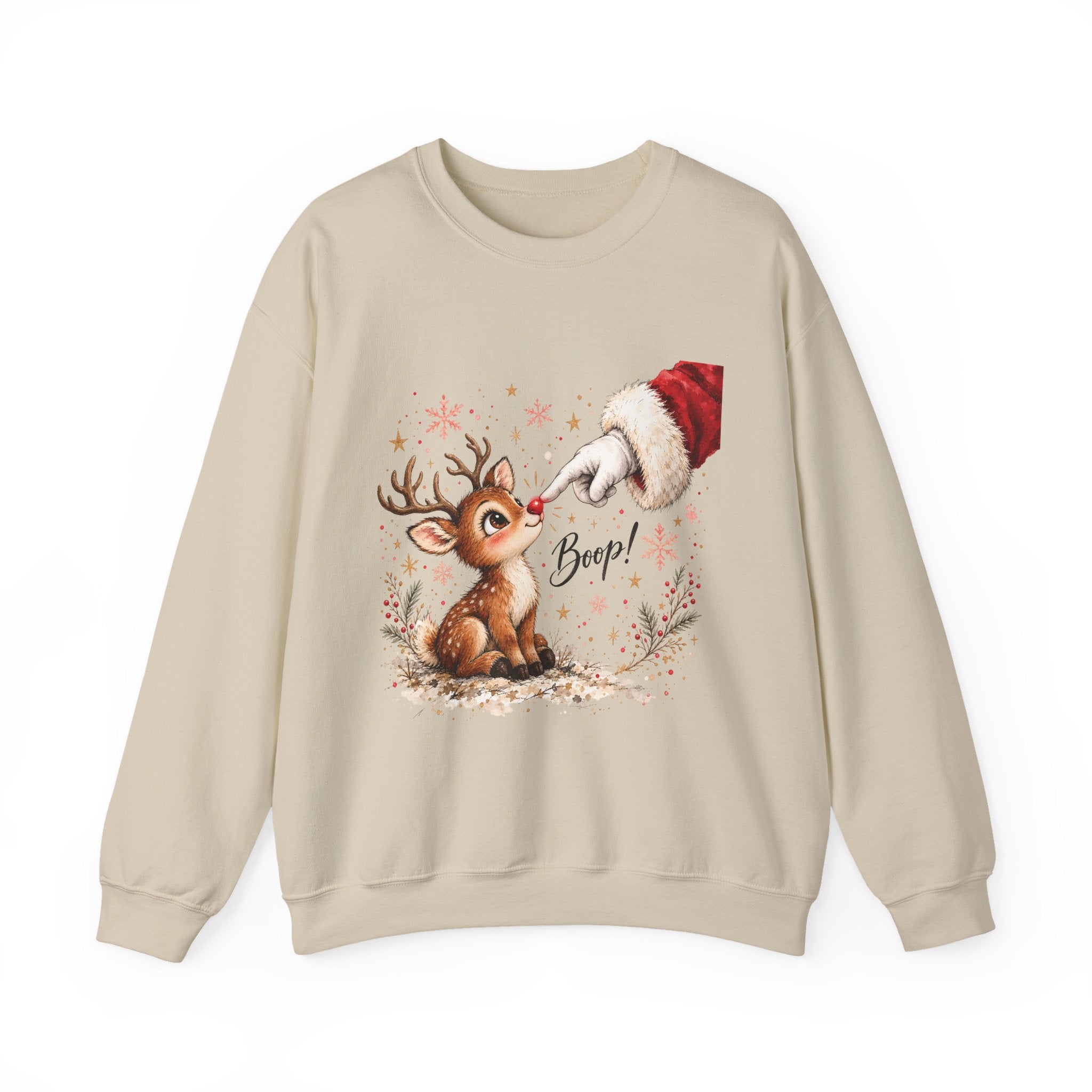Santa’s Reindeer Boop Sweatshirt