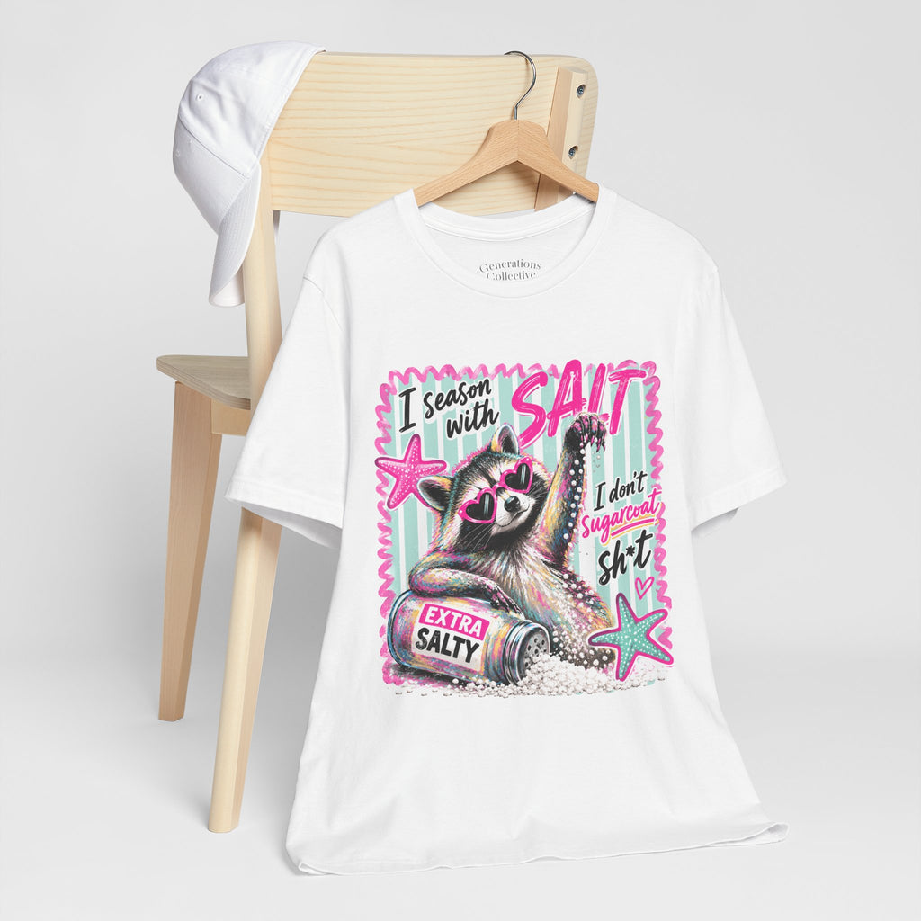 Seasoned With Salt Raccoon Tee