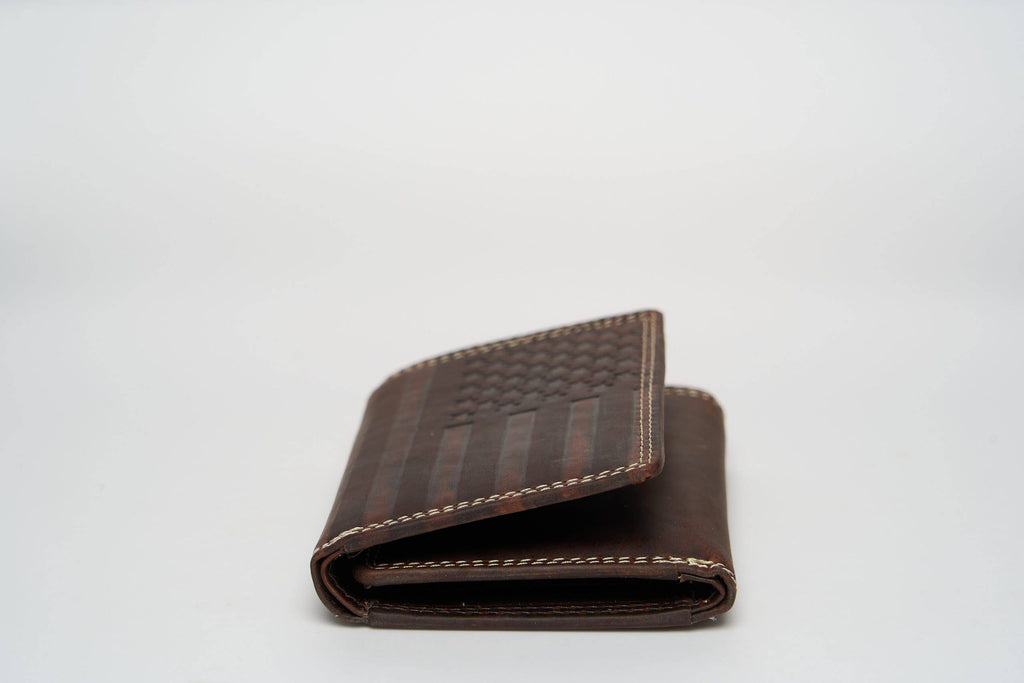 Stars & Stripes RFID Leather Wallet