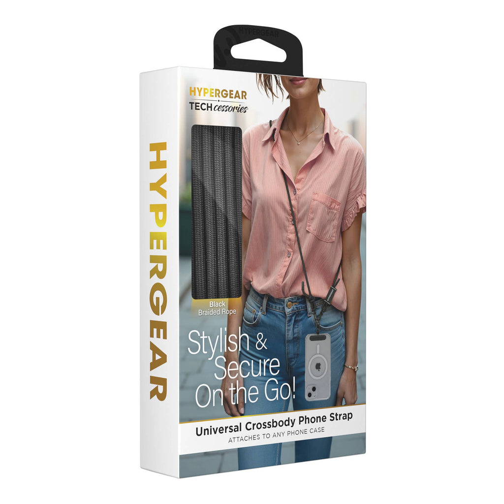 Linked Up Braided Crossbody Phone Strap