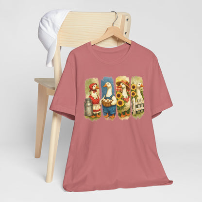 Porch Goose Parade Graphic Tee