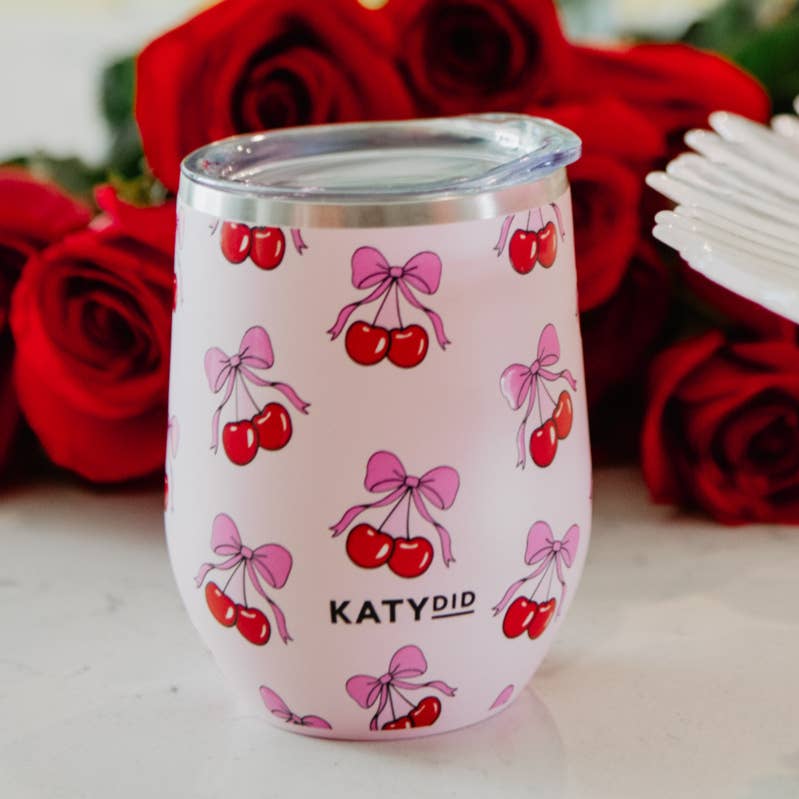 Cherry On Top Wine Tumbler