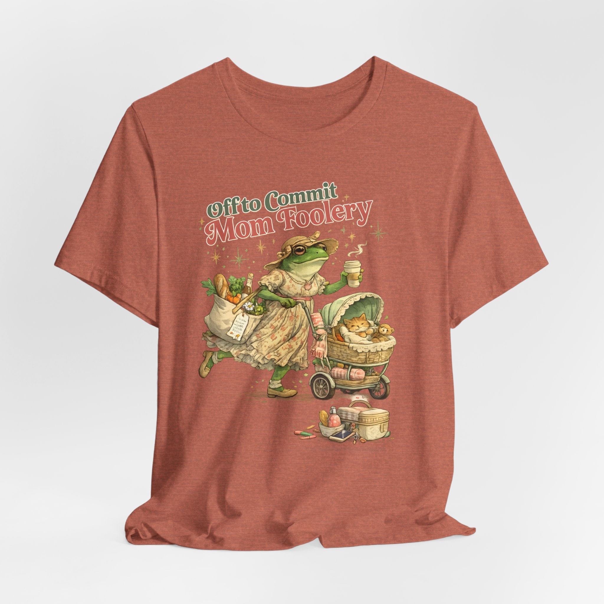 Off to Commit Mom Foolery Tee