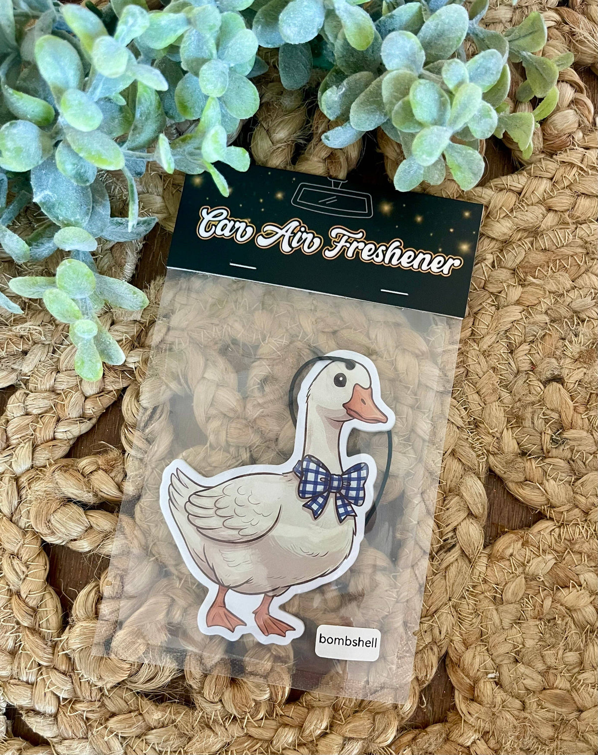 Vintage Goose Car Air Freshener