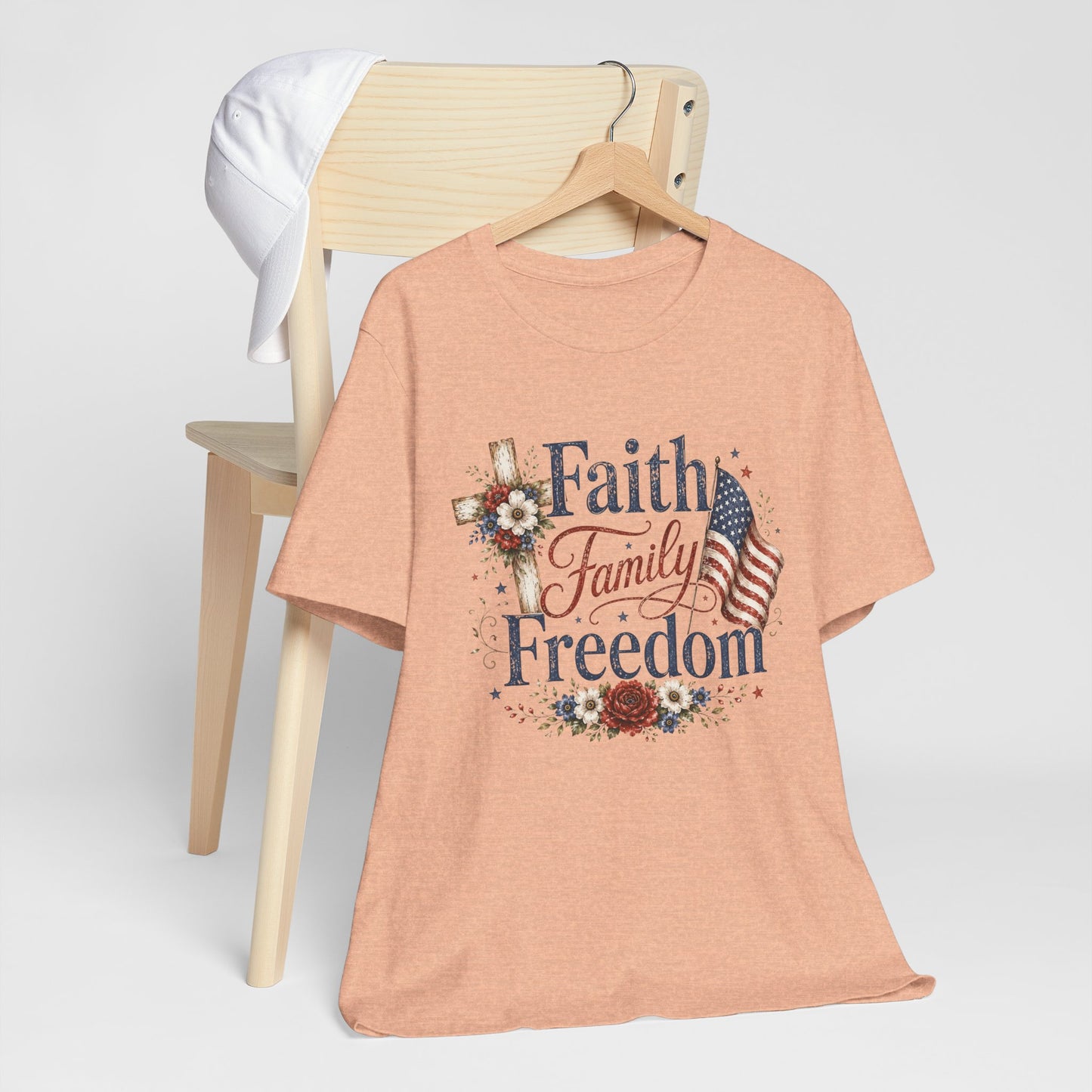 Faith Family Freedom Graphic Tee