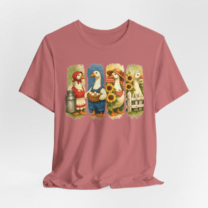 Porch Goose Parade Graphic Tee