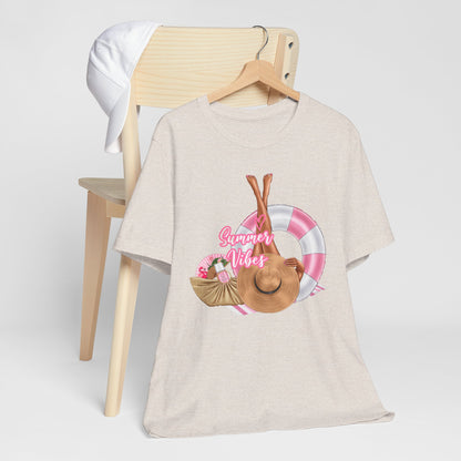 Poolside Summer Vibes Graphic Tee
