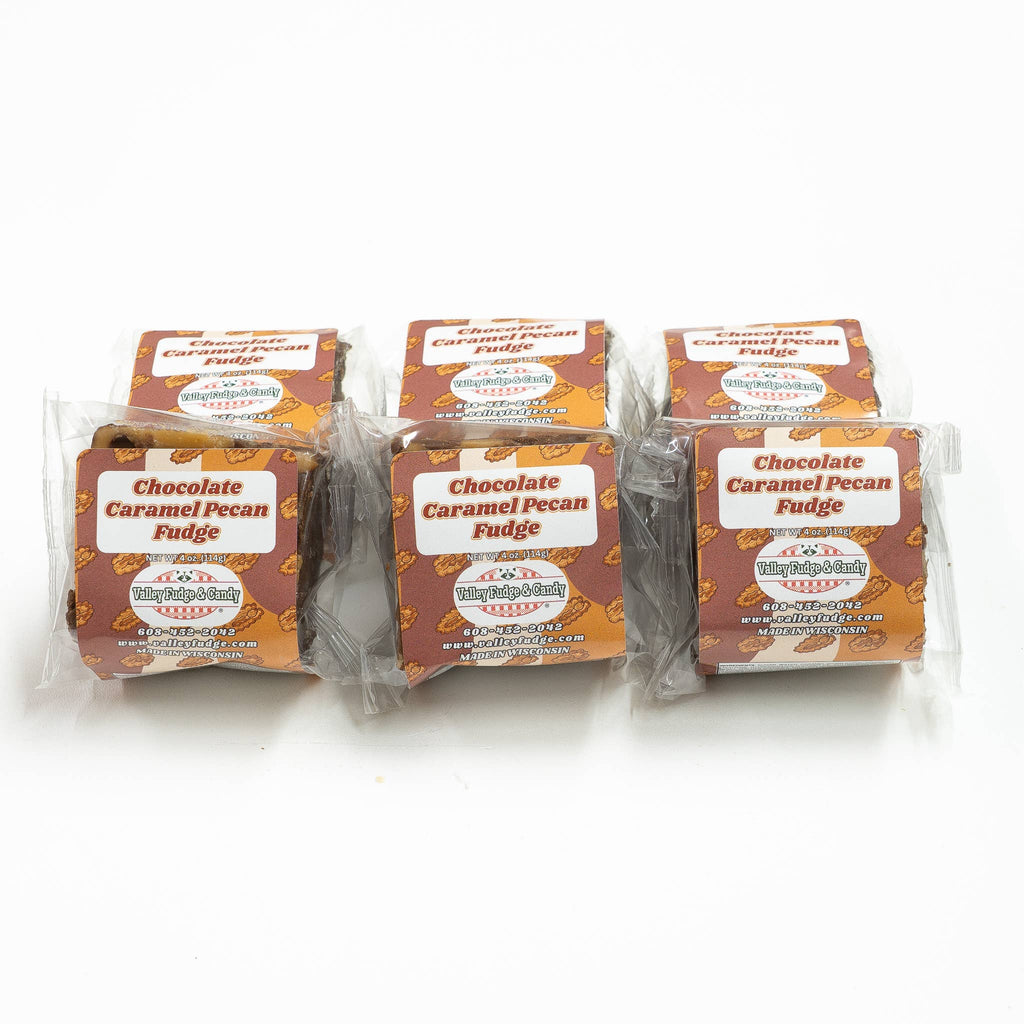 Chocolate Caramel Pecan Fudge