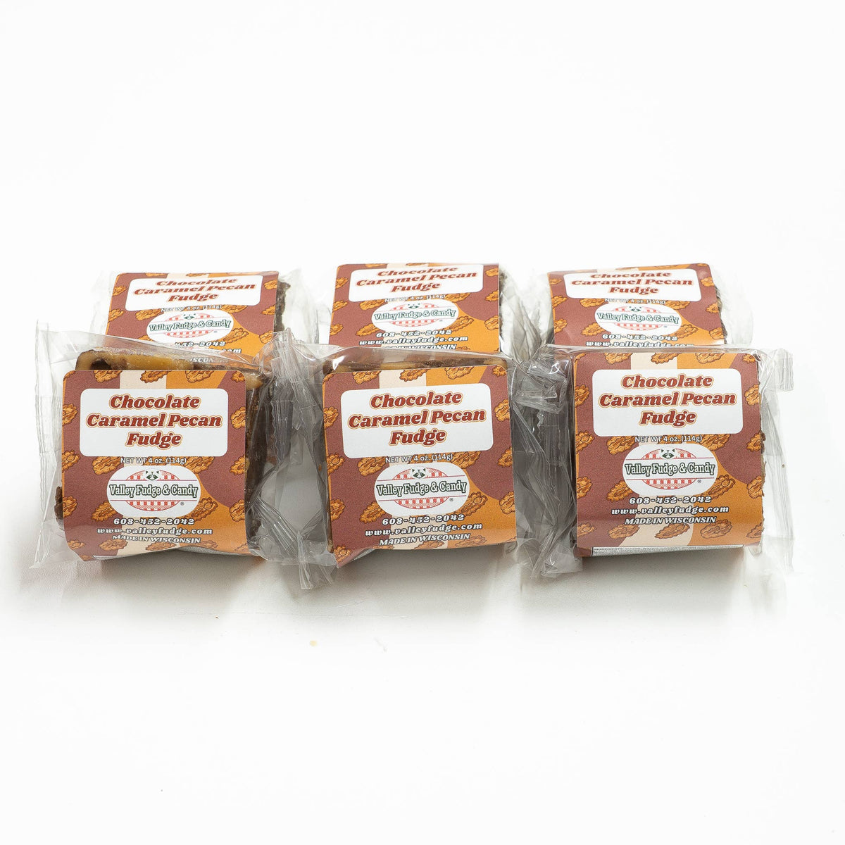 Chocolate Caramel Pecan Fudge