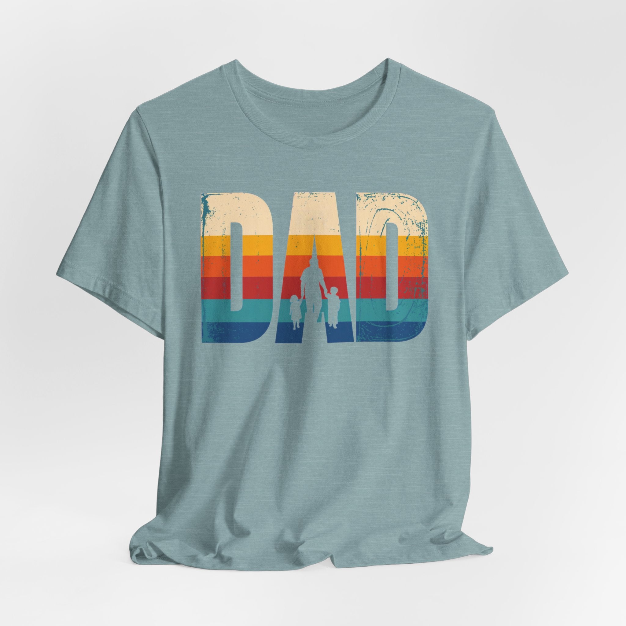 Dad Vintage Sunset Graphic Tee