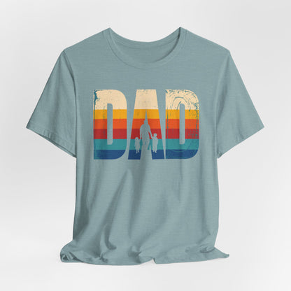 Dad Vintage Sunset Graphic Tee