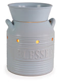 Blue Blessed Illumination Wax Warmer
