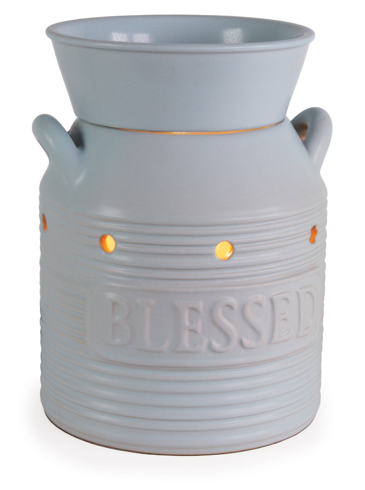 Blue Blessed Illumination Wax Warmer