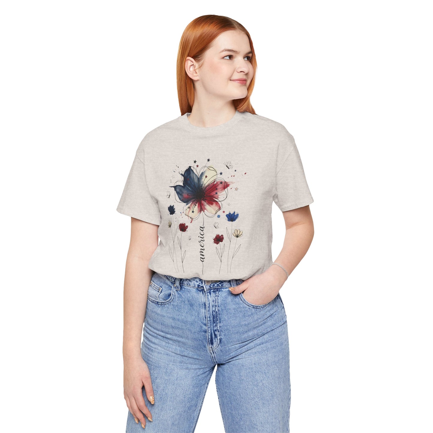 America Bloom Graphic Tee